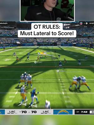 Overtime Rules: Must Lateral to Score! #madden #madden26 #gaming #thegoosetv #fyp 