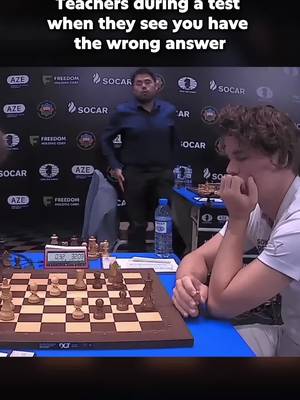 Teachers seeing you with the wrong answer on the test 😭 ft. Magnus & Hikaru