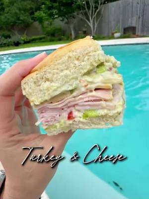 These sliders disappeared faster than the sunscreen. ☀️🥪 The secret? A fresh lettuce slaw made with chopped lettuce, tomatoes, extra ripe avocado, garlic salt, and submarine dressing, that takes these sliders to the next level. Layer it all on sweet Hawaiian rolls with your favorite turkey and cheese, slice each one individually, bag them up, and you’re ready to go! Save this recipe for your next summer adventure! 🌊🏖️☀️ #EasyRecipe #summerrecipes #summerfood #summerfoodie #summervibes☀️ 