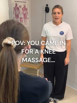 Going in expecting a 30 minute knee massage... Leaving with rehab exercises, mobility drills, posture corrections, strength work and homework 😅 #Physio #KneePain #Recovery#SportsMassage #Mobility 