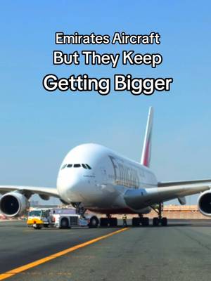 Small. Medium. Large. EXTRA Large. Which Emirates aircraft is your favourite? #Emirates #Aviation #Travel #Aircraft #AVGeek