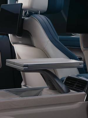 A feeling of ease, effortlessly deployed. Featuring our electrically deployable Club Table. #RangeRover Refer to the comments for the finer details.