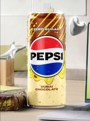 เมื่อ Dubai Chocolate เจอกับกับน้ำโคล่า ใหม่! Pepsi Treats Dubai Chocolate ลองเลยวันนี้ #เป๊ปซี่ทรีทส์ #บ่ายนี้อย่าลืมทรีทส์ *ภาพตกแต่งเพื่อการโฆษณาและสื่อถึงรสชาติเท่านั้น