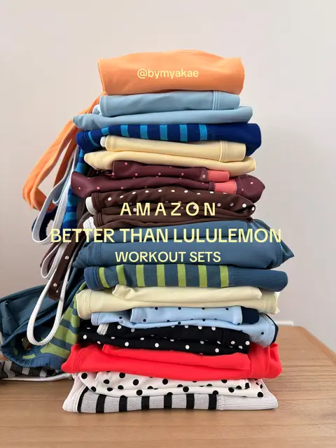 Currently crushing on all of these cute activewear sets & pieces! ✨🫶🏼 #amazonfinds #musthaves #amazonfavorites #fyp #amazonfashion 