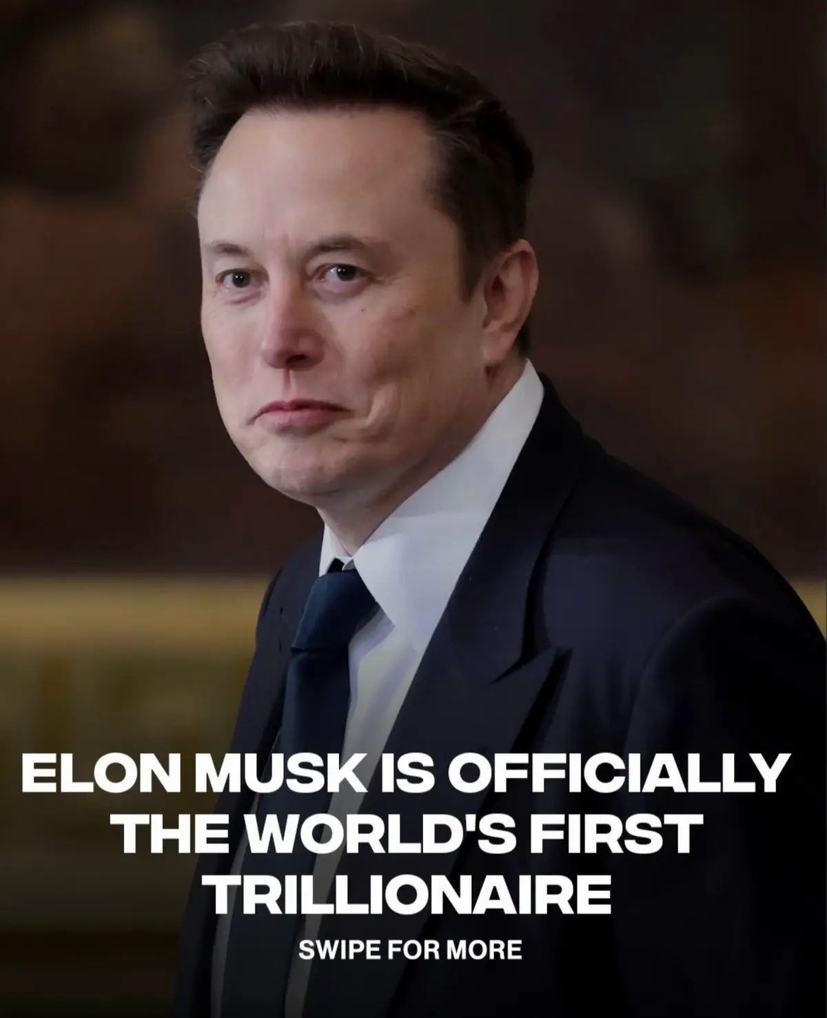 Elon Musk has become the world's first trillionaire after SpaceX went public and priced its shares at $135 each. The company's stock market debut boosted the value of Musk's holdings, pushing his estimated net worth to more than $1 trillion. 📸: GETTY, SpaceX / via @obsnews  #elonmusk #trillionaire #money #spacex 