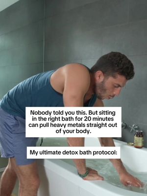 The bath is one of the best places to detox. I started doing these 9 years ago and still do them a few times per week. 
