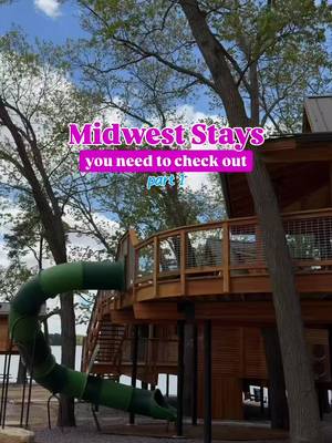Did you know @Kalahari Resorts now has Treehouses in Wisconsin Dells right on Lake Delton?! 🌲🏡 A D The Kalahari Treehouse Adventures are the best of both worlds, because you get all the amenities of Kalahari but you're in the peacefulness of nature! We're talking: -waterpark access -housekeeping (the privacy of an Airbnb but you get your beds made, linens changed, trash taken out, etc) -resort amenities -lake access -private pool -boat and jet ski rentals -within walking distance to Daylene's Supper Club - insanely good food, drinks, and vibes overlooking the lake -room service from Daylene's Supper Club -Take away grilling packages from Daylene's that you can grill up at your own house -campfire wood bundles -smores kits Other activities: -5 minutes from all the other Wisconsin Dells attractions and access to the Dells -amazing hiking close by - Devil's Lake, Chapel Gorge Trail, Ishnala Echo Rock Loop #KalahariTreehouse #KalahariPartner #midwestbucketlist #wisconsindells Places to Stay in Wisconsin | Places to Stay Midwest | Wisconsin Dells Airbnbs | luxury camping | Where to stay Wisconsin Dells | Treehouse Cabins
