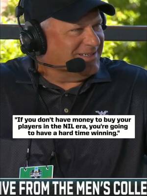 West Virginia head coach Rich Rodriguez speaks on the #NIL era of college football 🏈