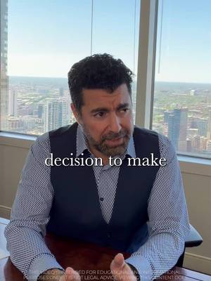 A divorce lawyer can handle your paperwork, but they can't make this one massive decision for you. 