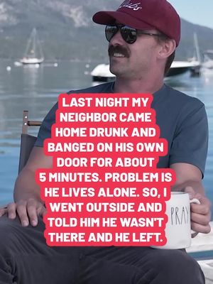 Tricked a drunk guy outside his own house #shorts #funny