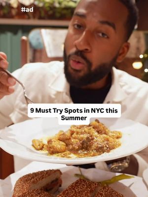 #ad With so many people coming to NYC this summer to watch soccer, I teamed up with @American Express to put together the @Resy restaurant guide I'd actually send to friends from out of town. I wanted to make sure I gave some range in location, cuisine and reservation difficulty so you are all set for the big match or anytime you are visiting NYC. Also pro tip, when you use your American Express Platinum Card at these spots, you can get a quarterly Resy credit. #AmexAmbassador #Resy #Soccer #NYCFOOD