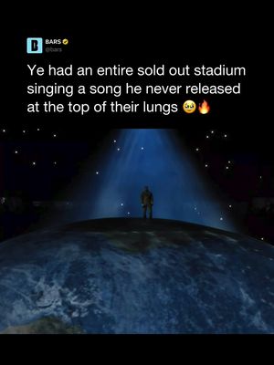 📲 Follow @bars for everything Ye  Ye played "Everybody" to a sold out stadium in Georgia and had the fans going crazy 😮‍💨🔥 #ye #kanyewest #fyp #georgia #viral 
