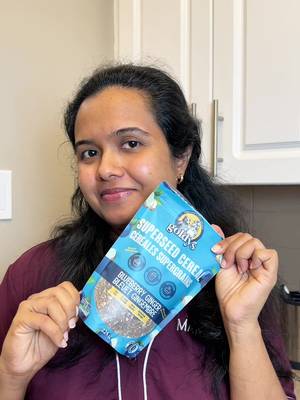 Tried  @goldysjustright Superseed cereal in Blueberry ginger flavor. This is a nutrient packed cereal perfect for busy moms. Either sprinkle on your yogurt, blend into smoothies or make a chia seed pudding.  My favorite way is to add as a yogurt topping, & that instantly makes my boring plain yogurt much more satisfying.  & the best part is that it’s Toddler Approved. My toddler absolutely love this which is a win win for me. Let me know if you have tried this yet & what is your favorite way to add this?  @Butterly  #giftedbybutterly #momsnacks #momlife #toddlerapproved #momtok 