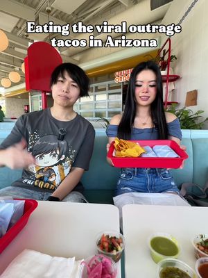 We kept seeing these on our fyp so we had to check them out for ourselves! @AZFOODGUY | Arizona Foodie  Have you tried these tacos yet??  #arizona #viral #taco #mukbang #poolboytacos 