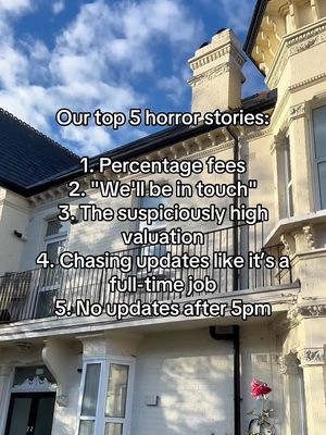 We've heard these horror stories one too many times😔💔 but your sale doesn't have to be one of them 💜 #purplebricks #relatable #top5horrorstoires 