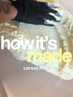 HOW IT’S MADE: CEREAL MILK COOKIE 🥛🍪🥣💕 #SmallBusiness #fyp #cookies #BakeWithMe 
