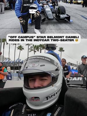 Garrett Graham also likes speed 👀🏎️   #INDYCAR #racing #OffCampus