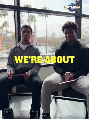 #ad Which brother knows best? @Josh Downs & @Caleb Downs find out after a week together at @Universal Orlando Resort  👀