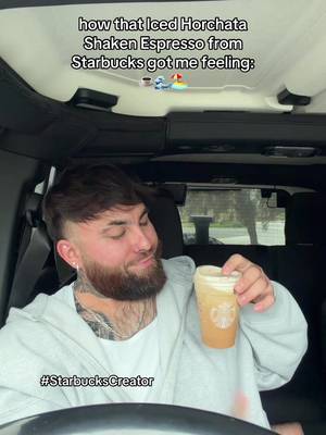 Me 🤝 the Iced Horchata Shaken Espresso. #StarbucksCreator @Starbucks 