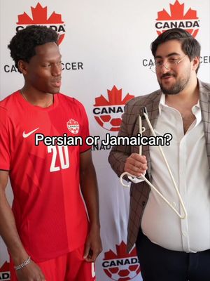 Patois in a Persian accent is crazy 😂😂😂 @Canada Soccer 🇨🇦⚽️  #worldcup2026 #canada #Soccer #persian 