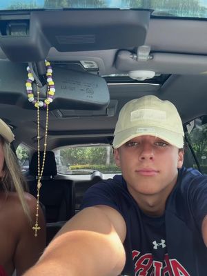 We got matching hats