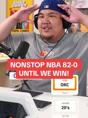 Playing NBA 82-0 until we win! #NBA #basketball #sports 