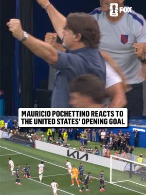 A great start for the @U.S. Soccer and Poch is LOVING IT 🫡