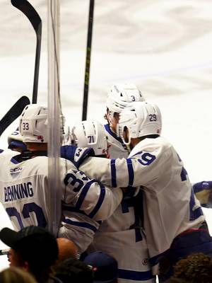 ANDIAMO VINNI!!! #toronto #Marlies #AHL #CalderCup 