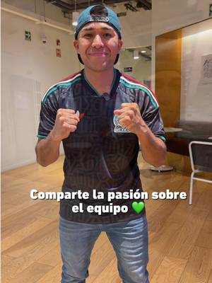 ¡Queremos ver sus videos, Incondicionales! ✨💚🇲🇽 #SomosMéxico #TikTokDeportes #seleccionmexicana #futbolentiktok 