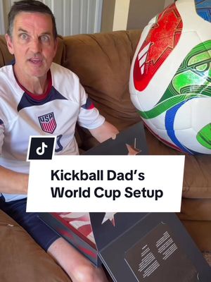 Kickball Dad’s 2026 World Cup setup ⚽️🏆 #worldcup #Soccer #fifaworldcup #football #soccertiktok 