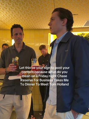 A pinch me moment for sure, can’t believe I got to meet Tom Holland. 