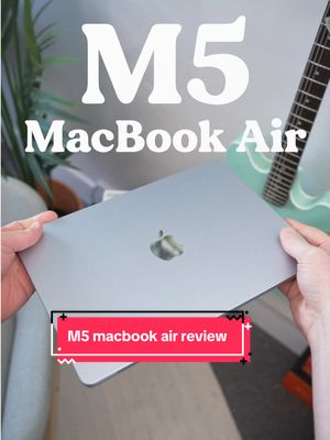 M5 MacBook Air mini review 🍎 Incredible power in a small machine, probs my fave Apple product out rn 🤷 #macbookair #apple #macbook #macbookneo #macbookpro 