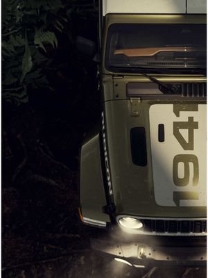 Twelve 4 Twelve Drop 8: Jeep® Wrangler Sarge. It eats adventure for breakfast.  💪   Preproduction models shown. Actual production models may vary. Coming late summer 2026. Limited quantities available.