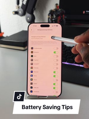 Battery Saving Tips For iPhone #apple #iphone #iphonetips #techtok #Tech 