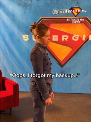 Don’t leave your backup behind. Get tickets now for you and your friends. #Supergirl — only in theaters June 26. Link in bio.