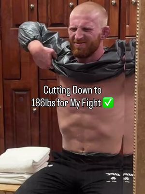 A fun weight cut with the team 
