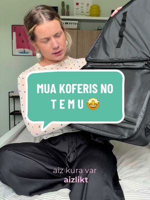 Izpakoju savu ilgi gaidīto meikapa koferi! 🤩🌸🫶🏼 #temu #temuunboxingvideo 