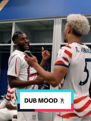 DUB DANCE. 🕺#USMNT #USSoccer #FifaWorldCup 