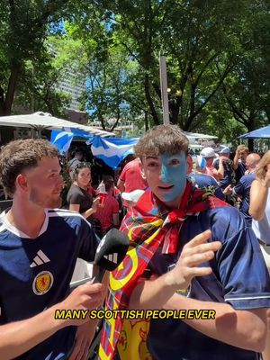 Scotland, 28 years In the making🤯 The @Scotland fans have taken over Boston ahead of the World Cup return👀 Official Retail Partners👊 #JDSports #JD #Scotland #Football #WorldCup 