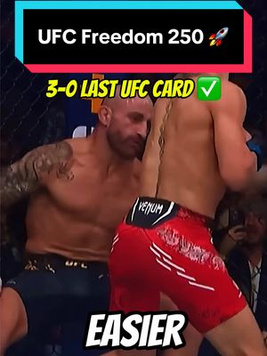 UFC Freedom 250 Picks 🚀 #UFC #ufcfreedom250  Justin Gaethje vs Ilia Topuria Alex Pereira vs Cyril Gane