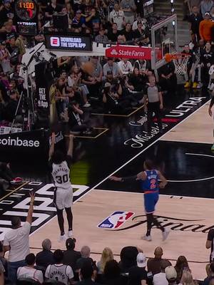 clutch ball movement🔥 #Spurs #Wemby #NBAFinals 