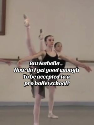 YOU DON’T NEED TO BE PERFECT NOW ✨#ballet #ballerina #perfect 