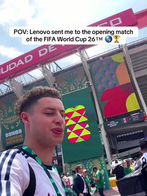 Mexico 🇲🇽 vs South Africa 🇿🇦 Lenovo is helping fans experience the FIFA World Cup 26 like never before through technology and AI. @Lenovo #LenovoFIFA #LenovoPartner