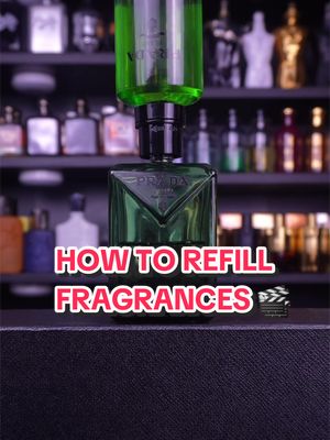 How To: Refill Your Empty Fragrance Bottle ✅ #fragrance #cologne #perfume #refillfragrance #refill 