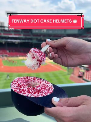 New ballpark food just dropped 😍 #dotcake #MLB #redsox #dessert 