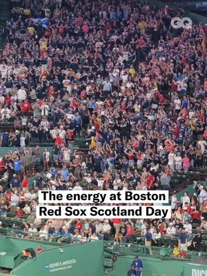 No Scotland, no party 🏴󠁧󠁢󠁳󠁣󠁴󠁿 The Tartan Army is bringing World Cup fever to Boston Red Sox’s Fenway Park ⚽️⚾️  Video by @peter_youngjae  #Scotland #boston #worldcup #fenwaypark #redsox 