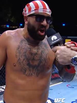 Classic Josh Hokit on the mic 😂 #UFC #mma #joshhokit