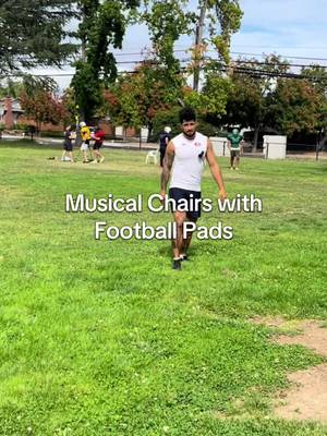 Had to turn up at the end 😂🏈 #football #musicalchairs