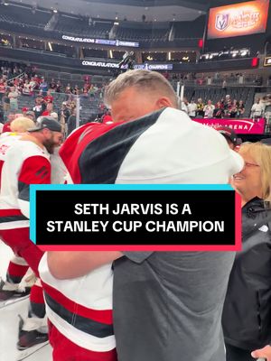 Seth Jarvis is a #StanleyCup champion 🥹 #NHL #HockeyTikToks #HockeyTikTok @Carolina Hurricanes 