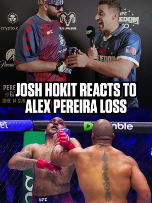 ALEX PEREIRA LOST… JOSH HOKIT STILL WANTS HIM NEXT 😳#UFC #whitehouse #alexpereira